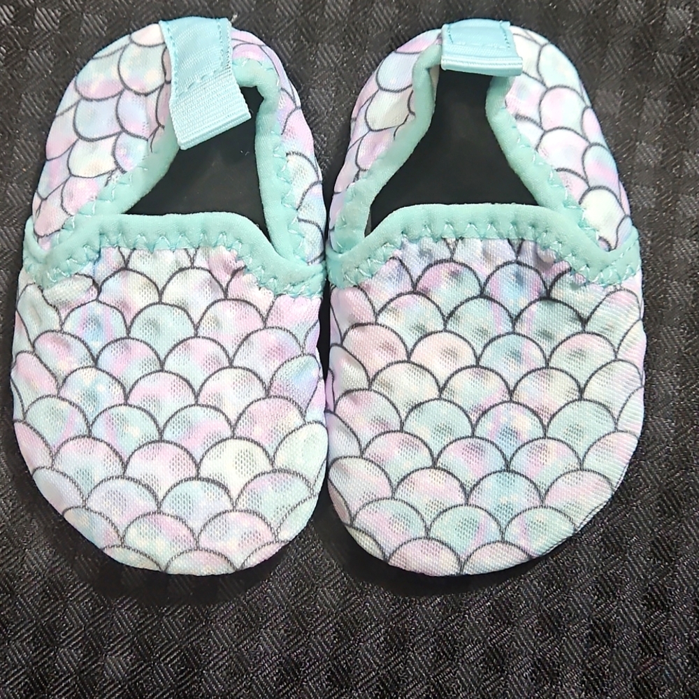 Unisex, Mermaid Blue, Water Shoes, Size 18/19